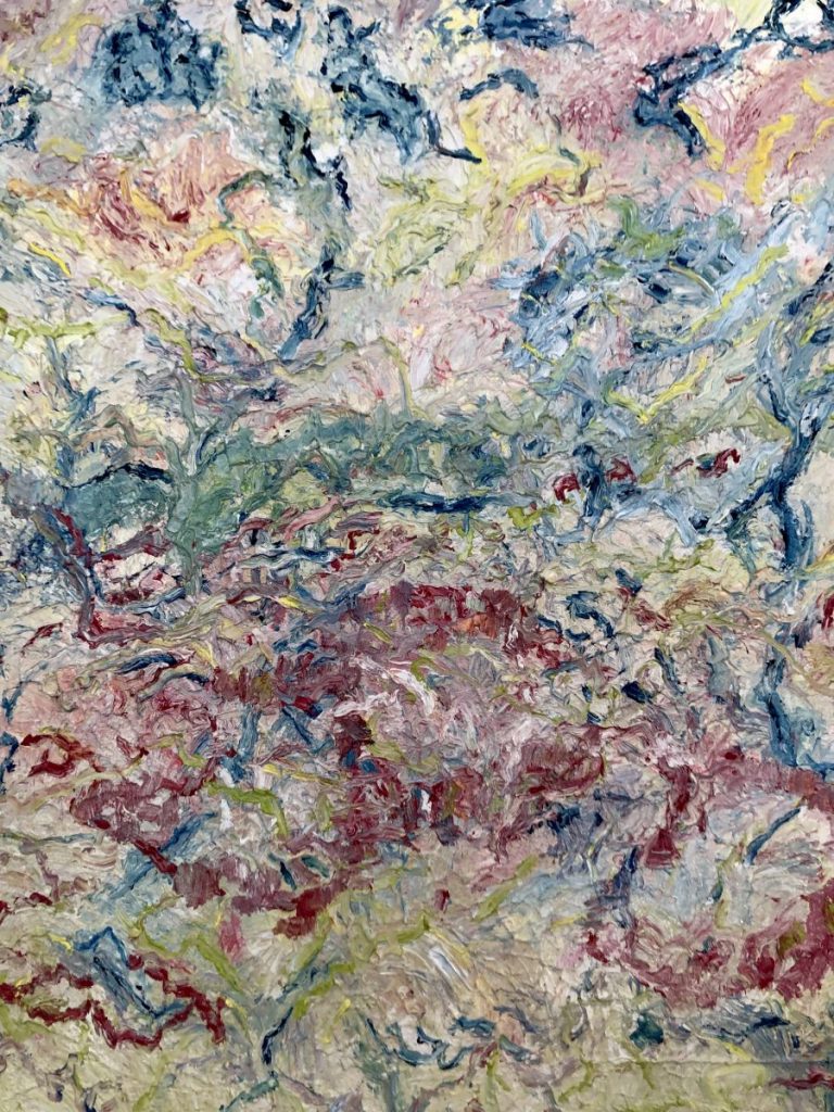 Sprachlandschaft mit Gebirge