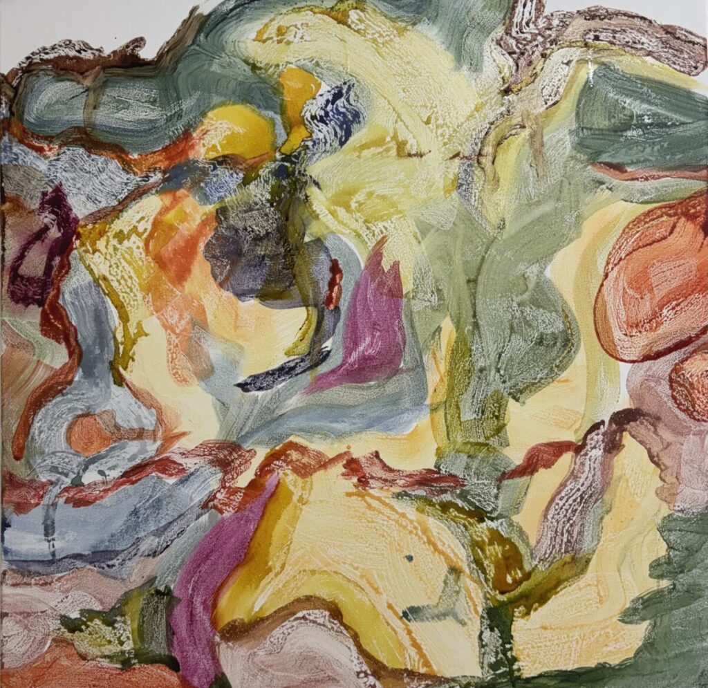 Prisma 2, 60x60, Eitempera