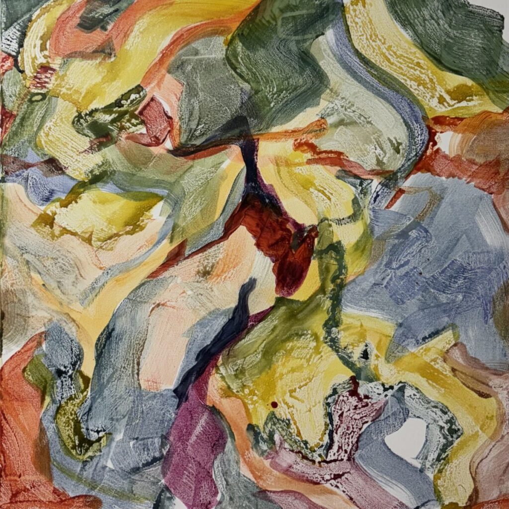 Prisma 3, 60x60, Eitempera