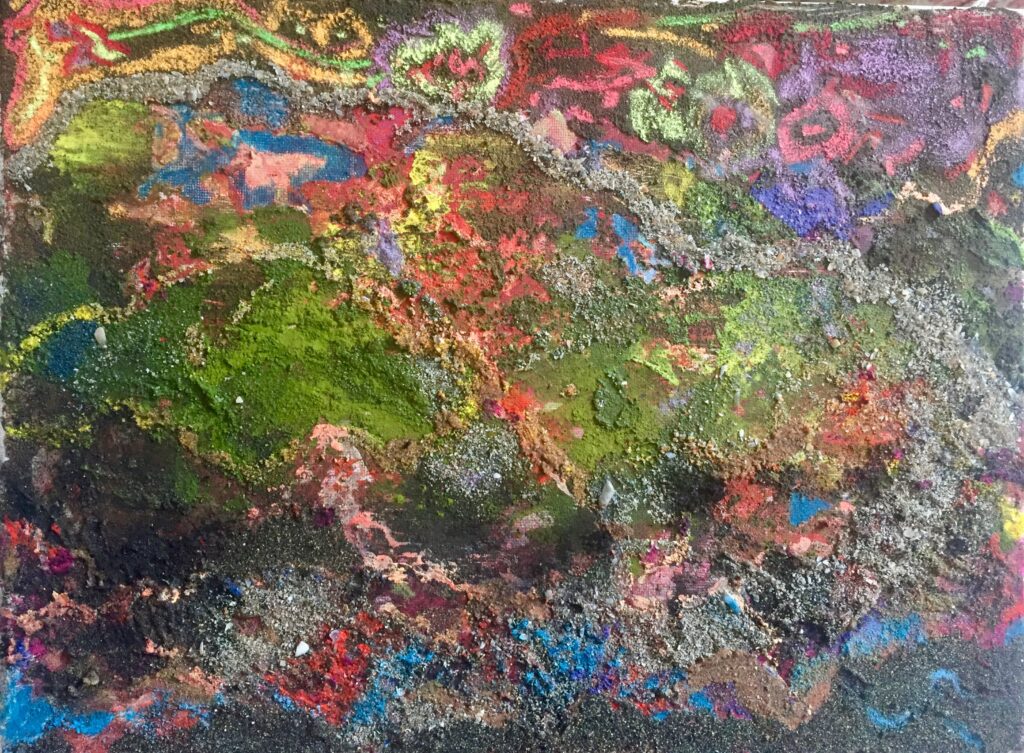 Landschaft mit Fluss